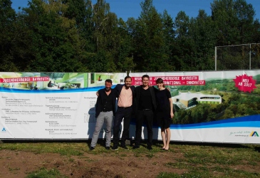 GROUND BREAKING EVENT FOR BAYREUTH YOUTH HOSTEL