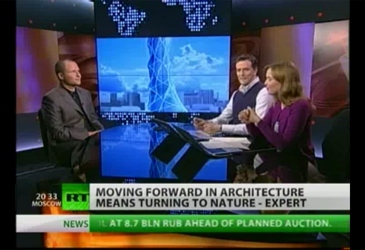 Chris Bosse interview on Prime Time Russia RT, Moscow